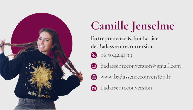 Carte de visite Badass