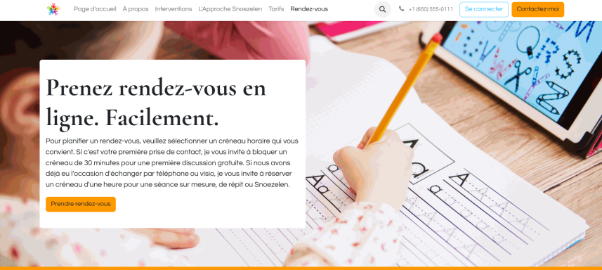 Site Mélissa Poulain