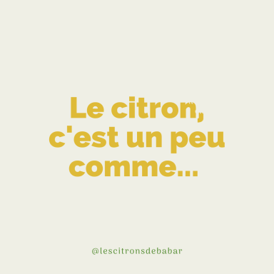 Visuel Les Citrons de Babar